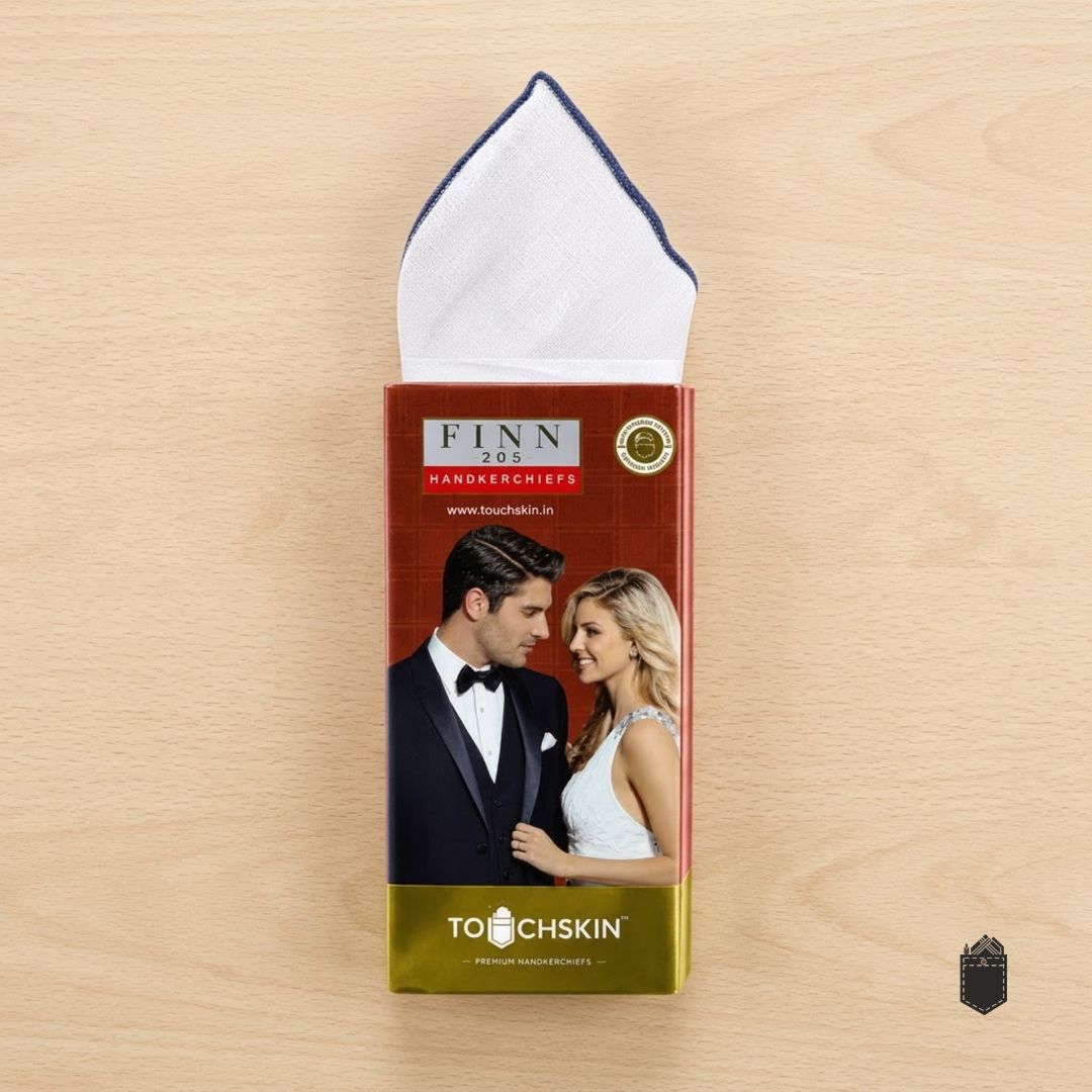 Finn Premium 100% Combed Cotton Handkerchiefs