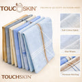Snow Premium Blended Cotton Handkerchiefs (Pack of 6)