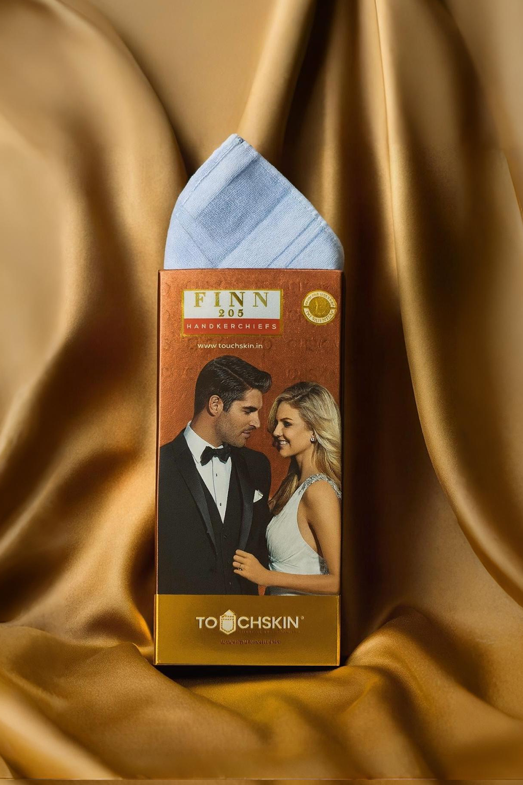 Finn Premium 100% Combed Cotton Handkerchiefs (Pack of 30)