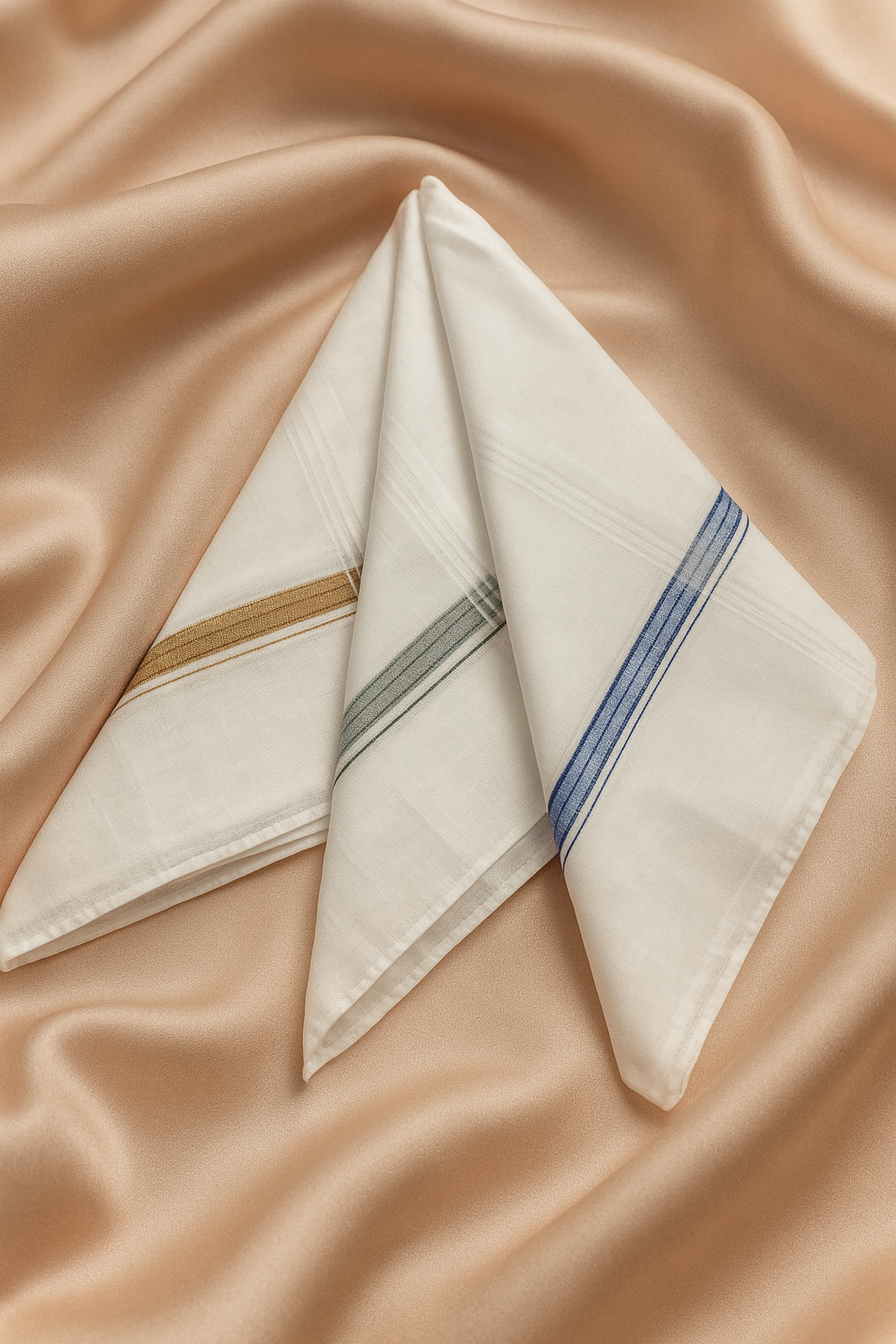 Holt Premium Blended Cotton Handkerchiefs (Pack of 3)